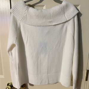 Off-Shoulder Sweater NWT Winter White